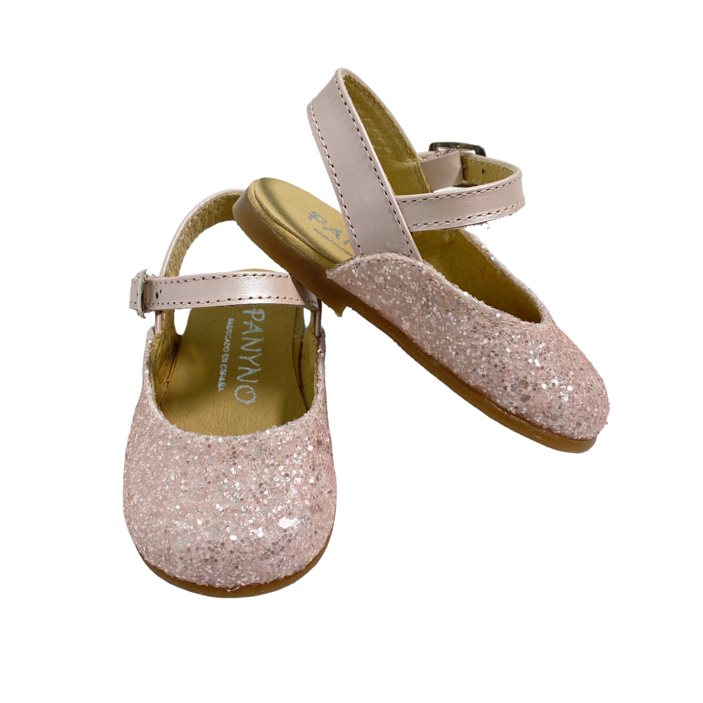 Scarpe Modello Ballerina Aperte Sul Retro In Pelle Bambina PANYNO B3001 - PANYNO - Luxury Kids