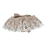 Culotte In Velluto Con Pizzo Neonata PHI CLOTHING 22564 - PHY CLOTHING - LuxuryKids