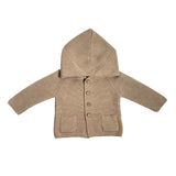 Neugeborenen-Mantel aus Baumwollgarn mit Kapuze WEDOBLE V2308308A