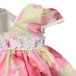Abito Elegante Mezza Manica A Bambolina Con Culotte Multicolour Neonata MIMOSA SPRING - MIMOSA - Luxury Kids