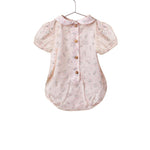 Completo Con Culotte In Filo Di Cotone Neonata WEDOBLE V2302331B - WEDOBLE - Luxury Kids