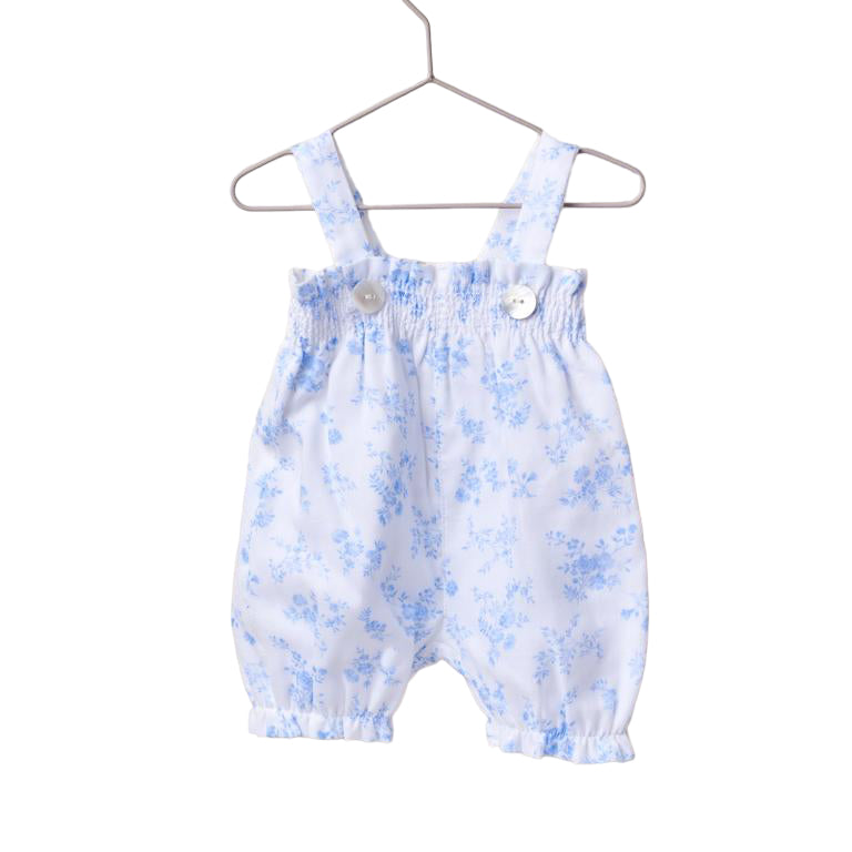 Salopette Lunga In Cotone Neonata WEDOBLE V2303705F - WEDOBLE - Luxury Kids