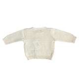 Cardigan In Misto Lana Doppiopetto Neonato LA SARTORIA DEI PICCOLI LM246 - LA SARTORIA DEI PICCOLI - LuxuryKids