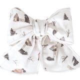 Pinzetta Con Fiocco Stampato Bambina CALAMARO 77001 - CALAMARO - LuxuryKids