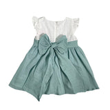 DEL SUR 0551 Ärmelloses Baumwollkleid für Mädchen