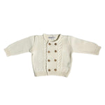 Cardigan In Misto Lana Doppiopetto Neonato LA SARTORIA DEI PICCOLI LM246 - LA SARTORIA DEI PICCOLI - LuxuryKids