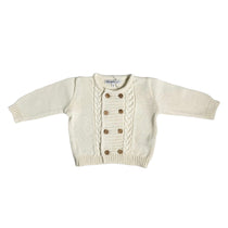 Cardigan In Misto Lana Doppiopetto Neonato LA SARTORIA DEI PICCOLI LM246 - LA SARTORIA DEI PICCOLI - LuxuryKids