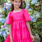 Abito Mezza Manica In Cotone Bambina PATACHOU 3633420