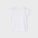 Maglietta Manica Corta In Cotone Sostenibile Bambina MAYORAL 3062 - MAYORAL - Luxury Kids