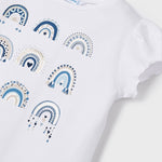 Maglietta Manica Corta In Cotone Sostenibile Bambina MAYORAL 3062 - MAYORAL - Luxury Kids