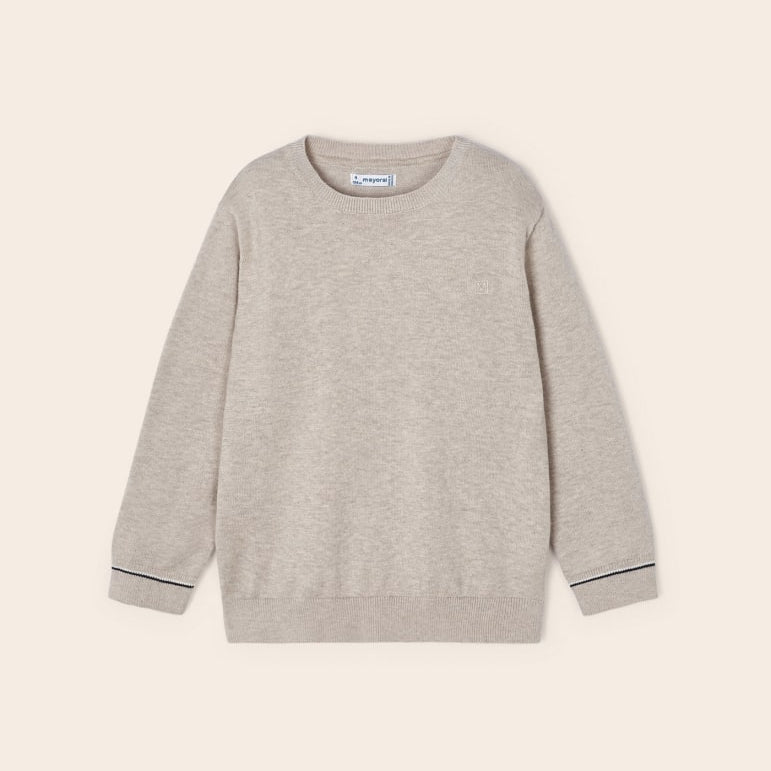 Maglioncino Girocollo In Filo Di Cotone Bambino MAYORAL 311 - MAYORAL - Luxury Kids