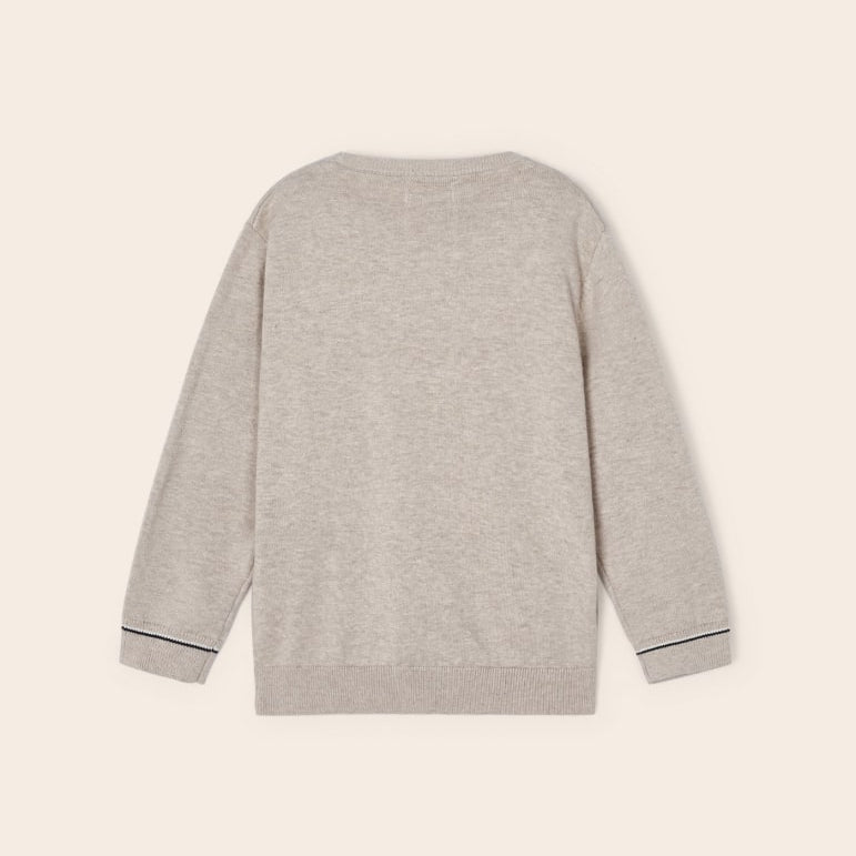Maglioncino Girocollo In Filo Di Cotone Bambino MAYORAL 311 - MAYORAL - Luxury Kids