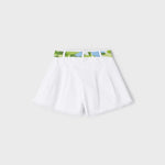 Shorts Con Cintura Stampata In Cotone Sostenibile Bambina MAYORAL 3209 - MAYORAL - Luxury Kids