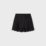 Shorts Traforati In Cotone Bambina MAYORAL 3204 - MAYORAL - Luxury Kids