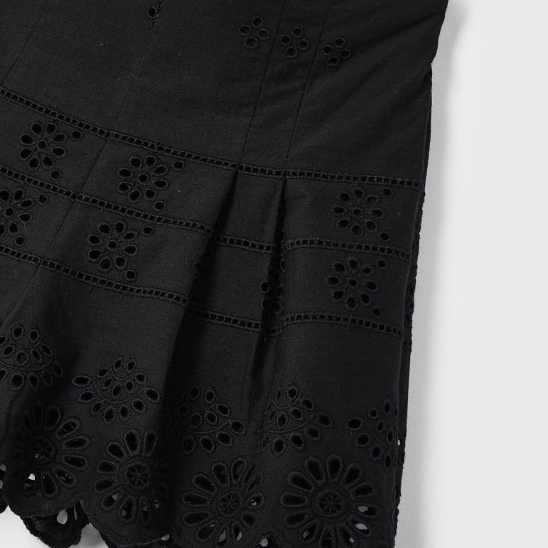 Shorts Traforati In Cotone Bambina MAYORAL 3204 - MAYORAL - Luxury Kids