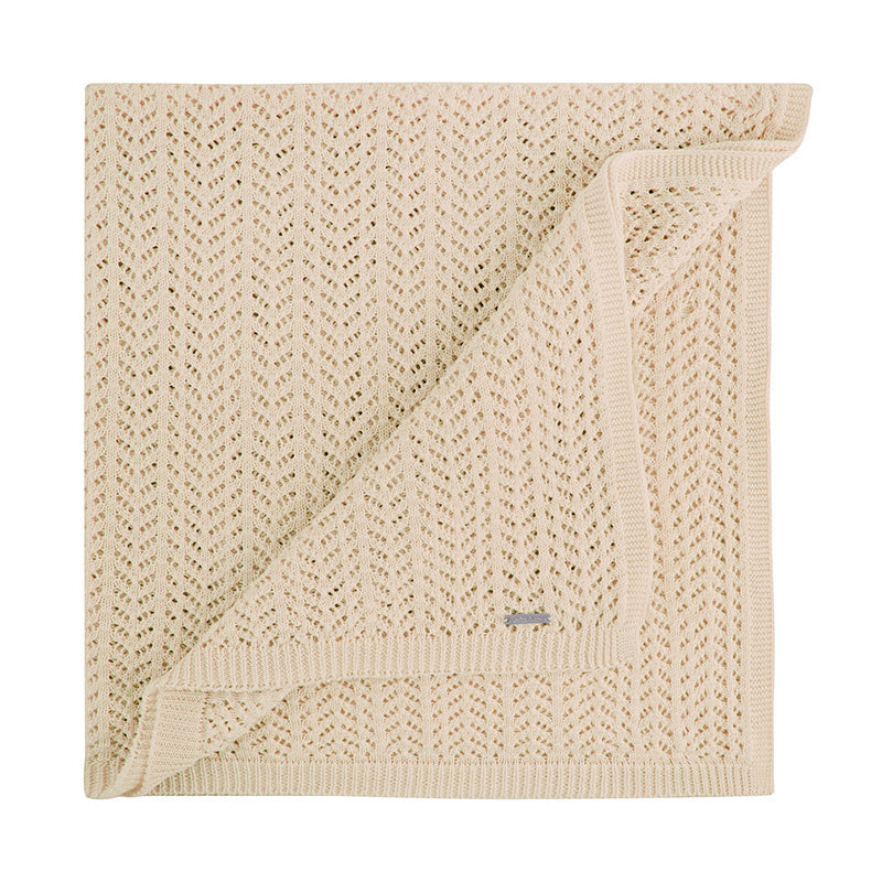 CONDOR 55712 Perforierte Baumwollfaden-Schaldecke für Neugeborene