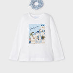 Set maglietta E Elastico In Cotone Bambina MAYORAL 3072 - MAYORAL - Luxury Kids