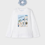 Set maglietta E Elastico In Cotone Bambina MAYORAL 3072 - MAYORAL - Luxury Kids