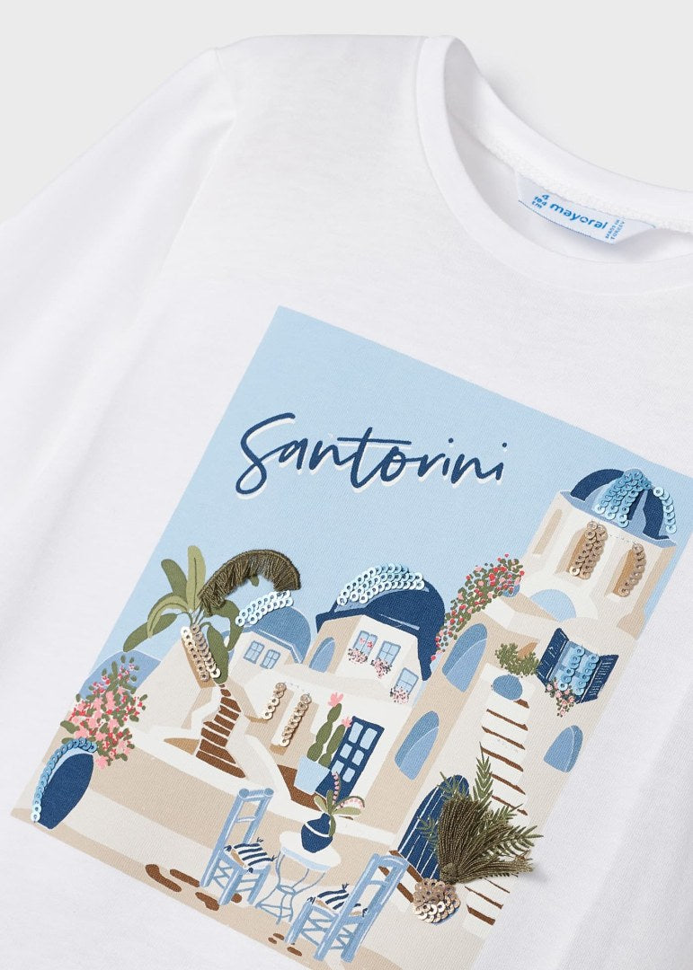 Set maglietta E Elastico In Cotone Bambina MAYORAL 3072 - MAYORAL - Luxury Kids