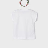 Set Maglietta E fascia In Cotone Sostenibile Bambina MAYORAL 3063 - MAYORAL - Luxury Kids