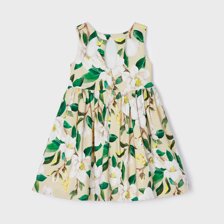 Abito Stampato In Cotone Bambina MAYORAL 3917 - MAYORAL - Luxury Kids